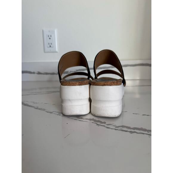 Adrienne Vittadini Sport‎ Wedge Strap Sandals Size 9.5 Black - Picture 4 of 7